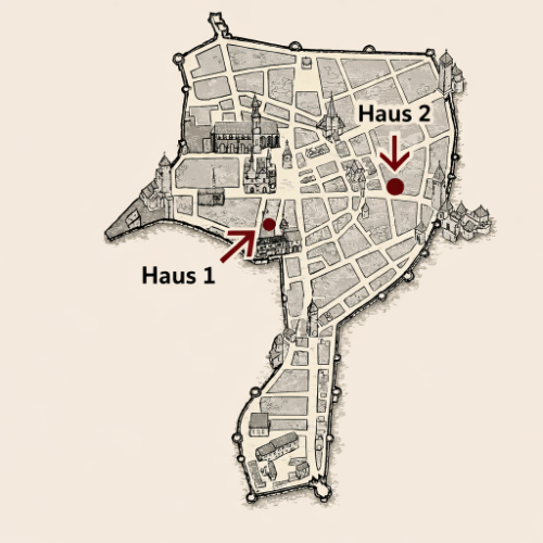 Lageplan Gästehaus Liebler