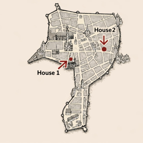 Location map – Gästehaus Liebler
